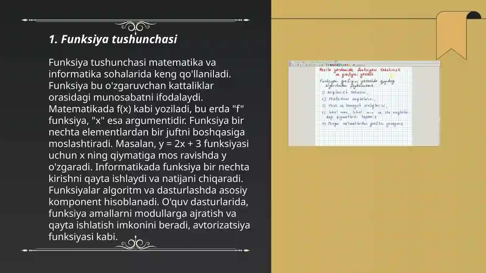 Elementar funksiyalar 3