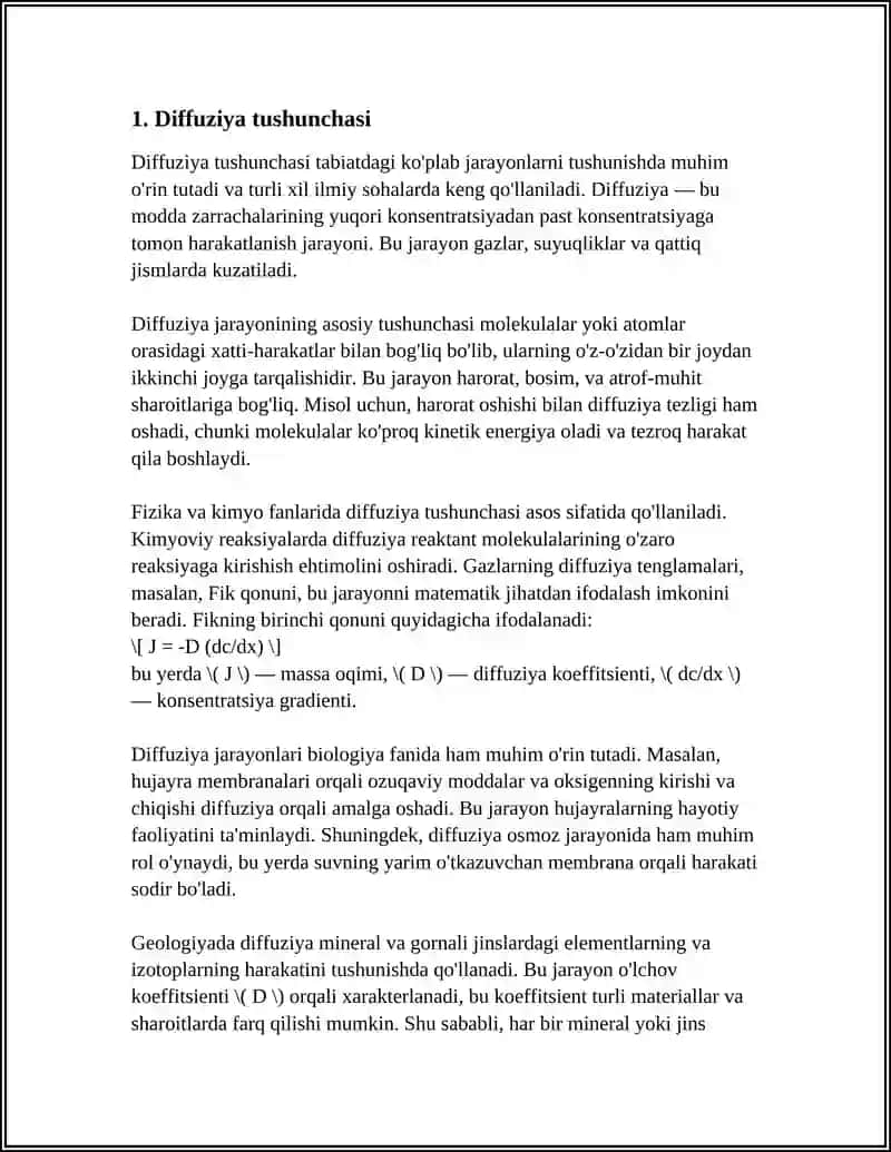 Diffuziya tushunchasi 3