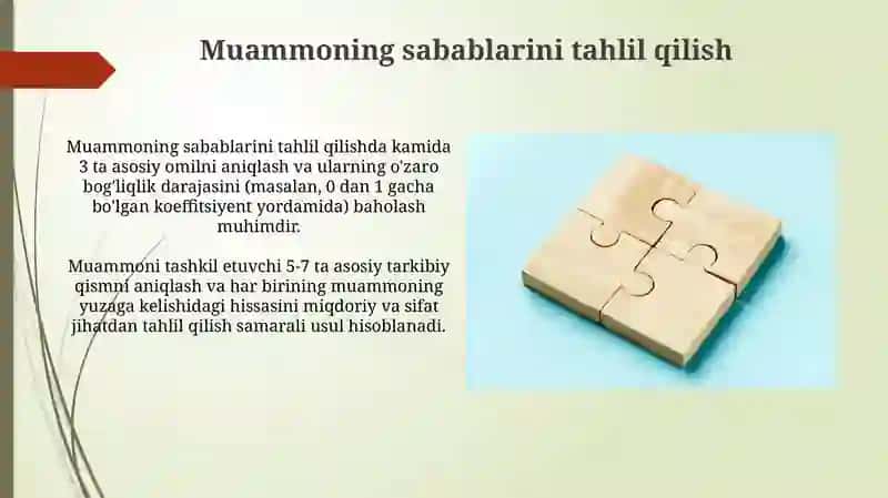 Sodda va murakkab masalalar, masala tuzish va uni yechish 3
