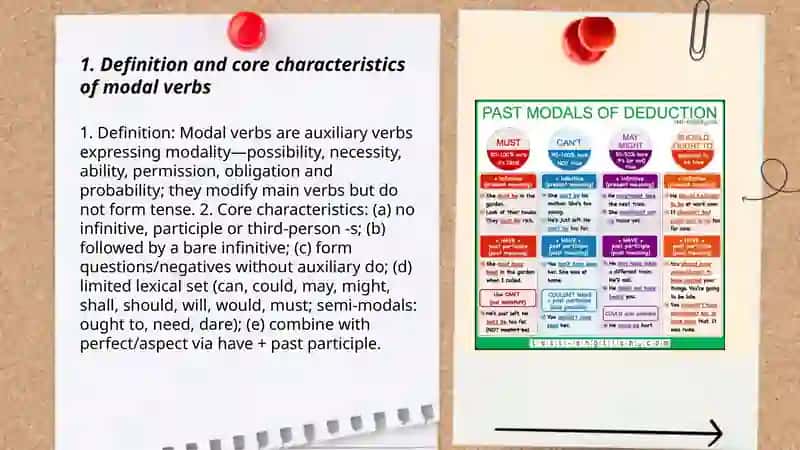 Modal verbs 3