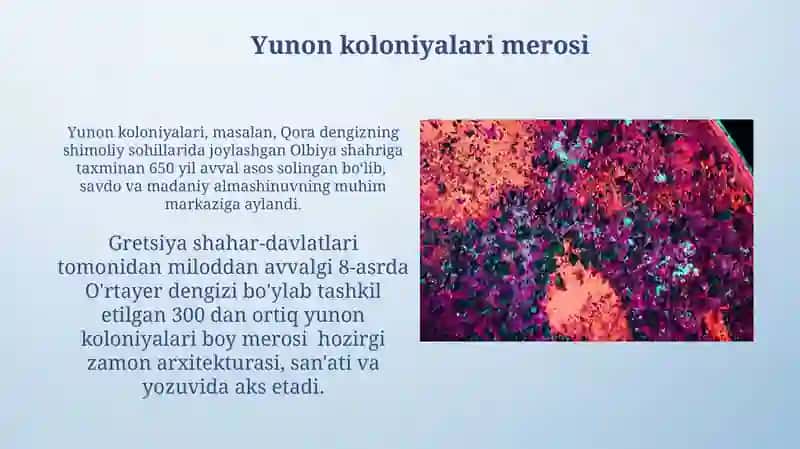 Yunon koloniyalari 3