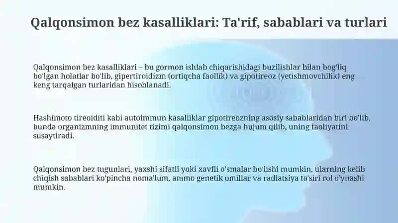 Qalqonsimon bez kasalliklari 3