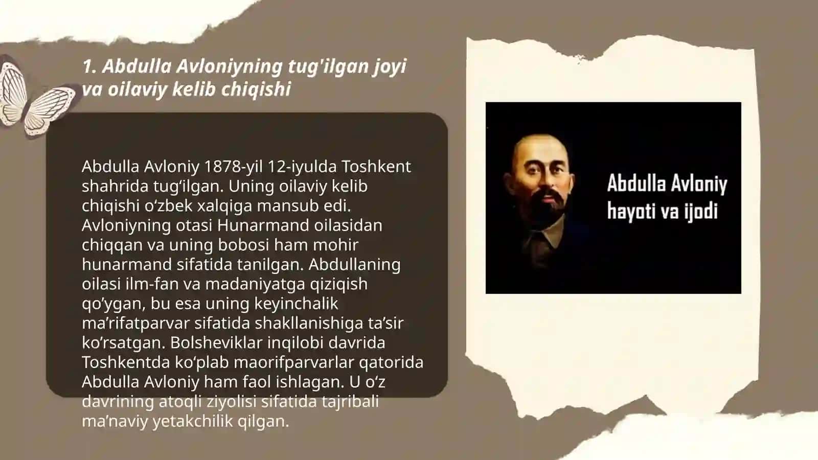 Abdulla Avloniy hayoti va ijod yo'li 3
