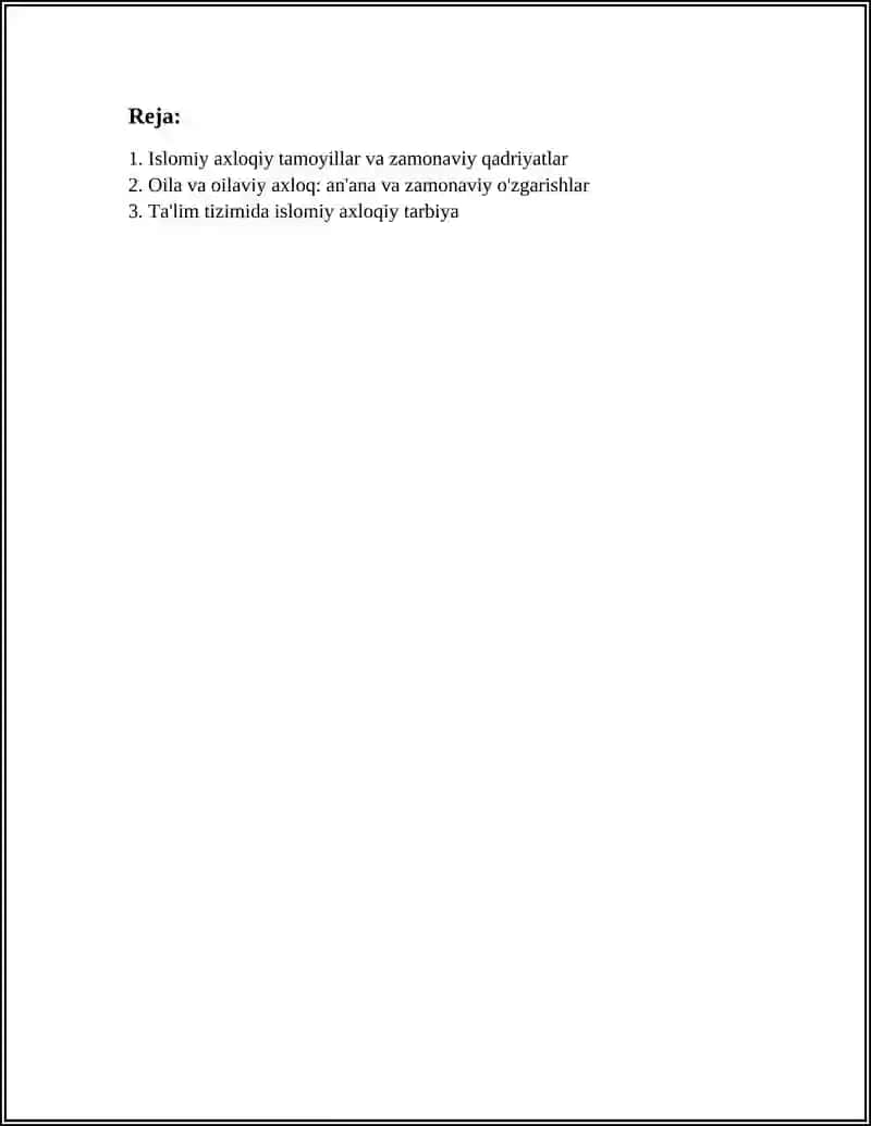 ISLOMDA AXLOQ VA ZAMONAVIY JAMIYAT 3