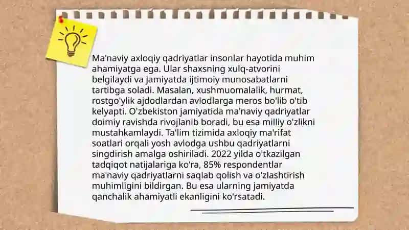 Oʻquvchilarni ma’naviy axloqiy tarbiyalash 3