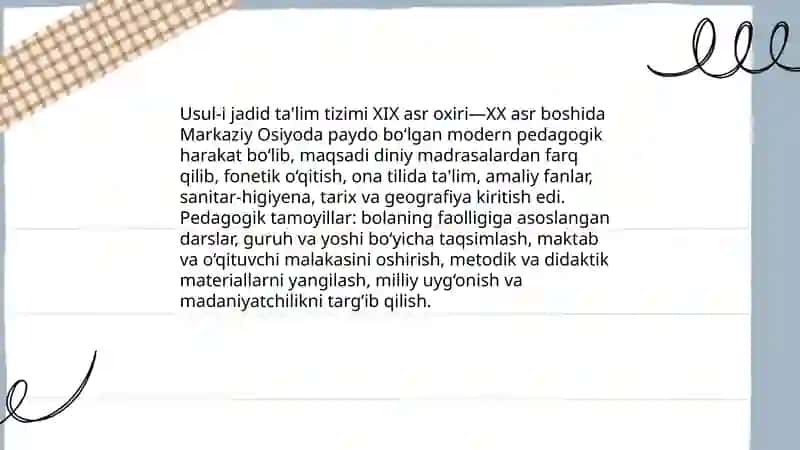 Usul-i jadid ta'lim tizimi va uning pedagogik tamoyillari 3