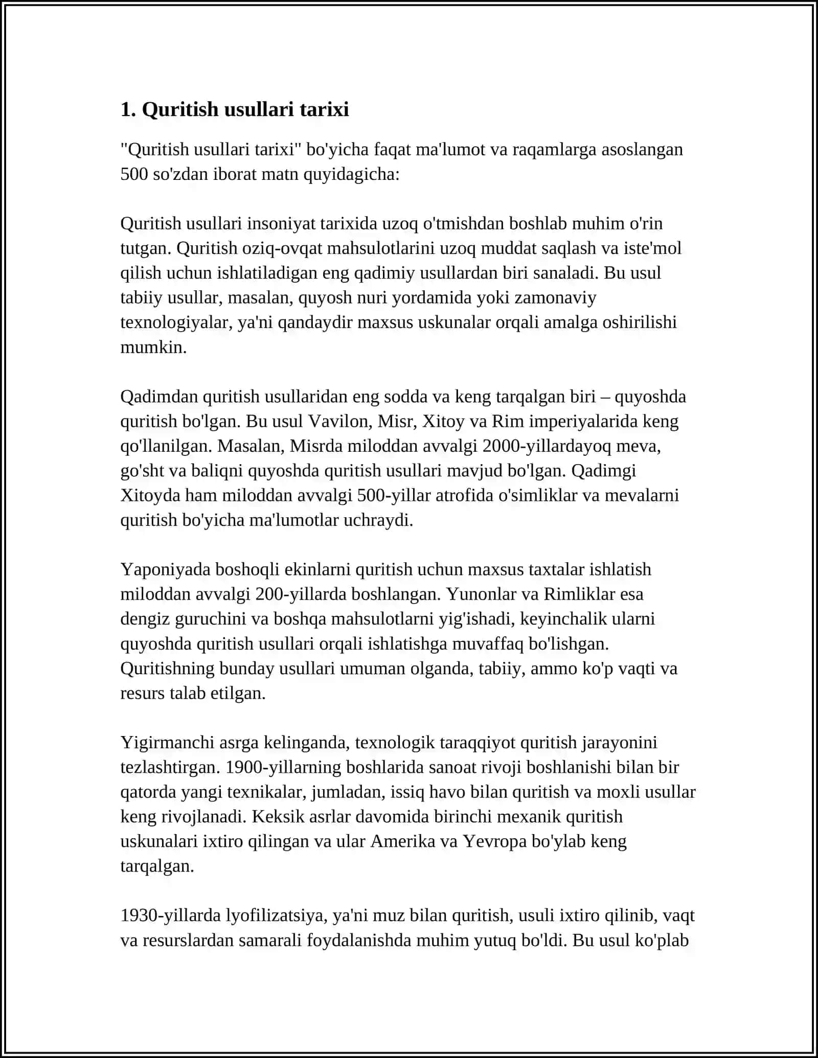 UZUMNI QURITISH USULLARI VA TEXNOLOGIYASI 3