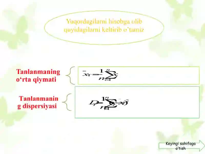 Amaliymashg‘ulot 3