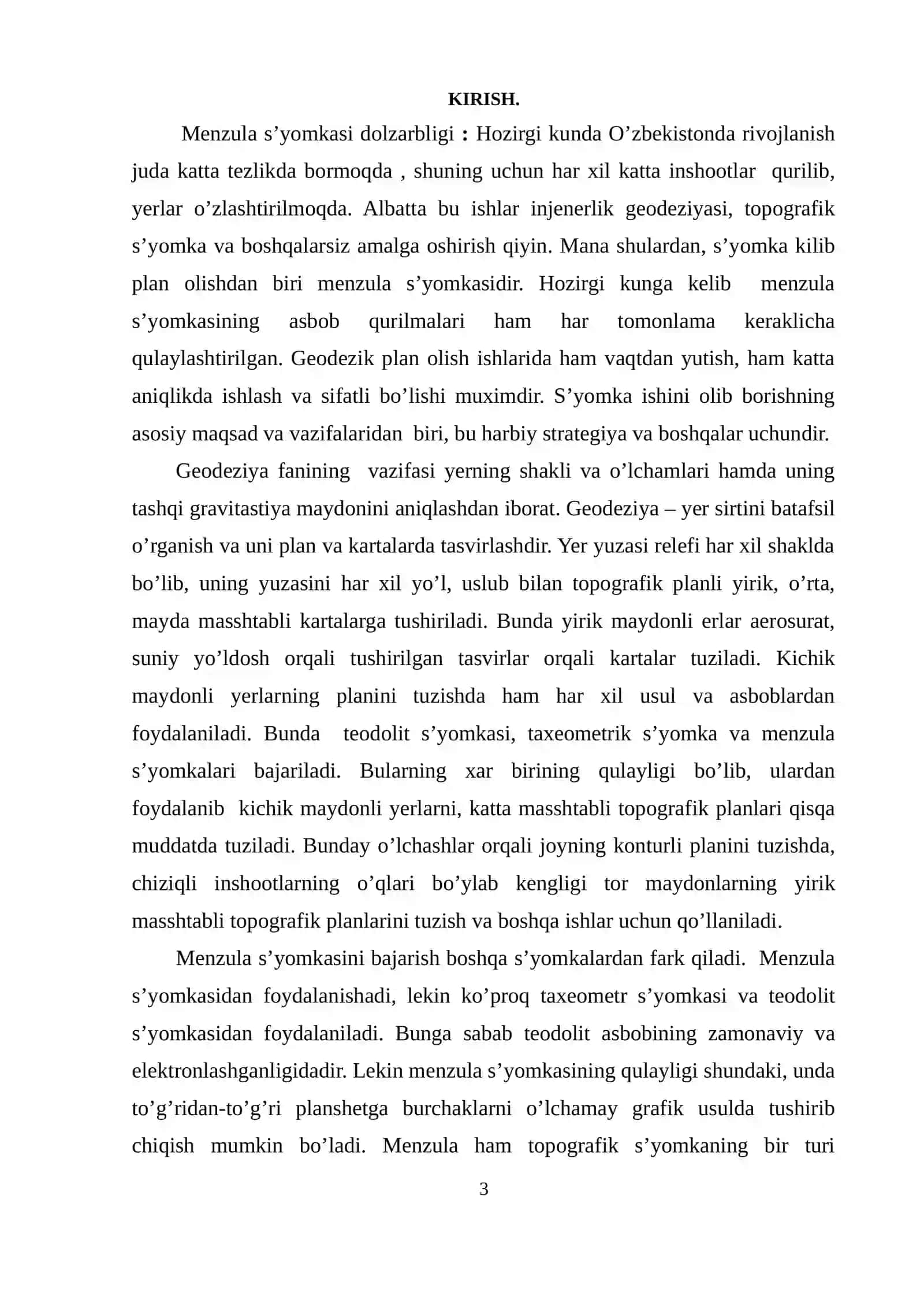 MENZULAVIY S’YOMKASINI BAJARISH 3