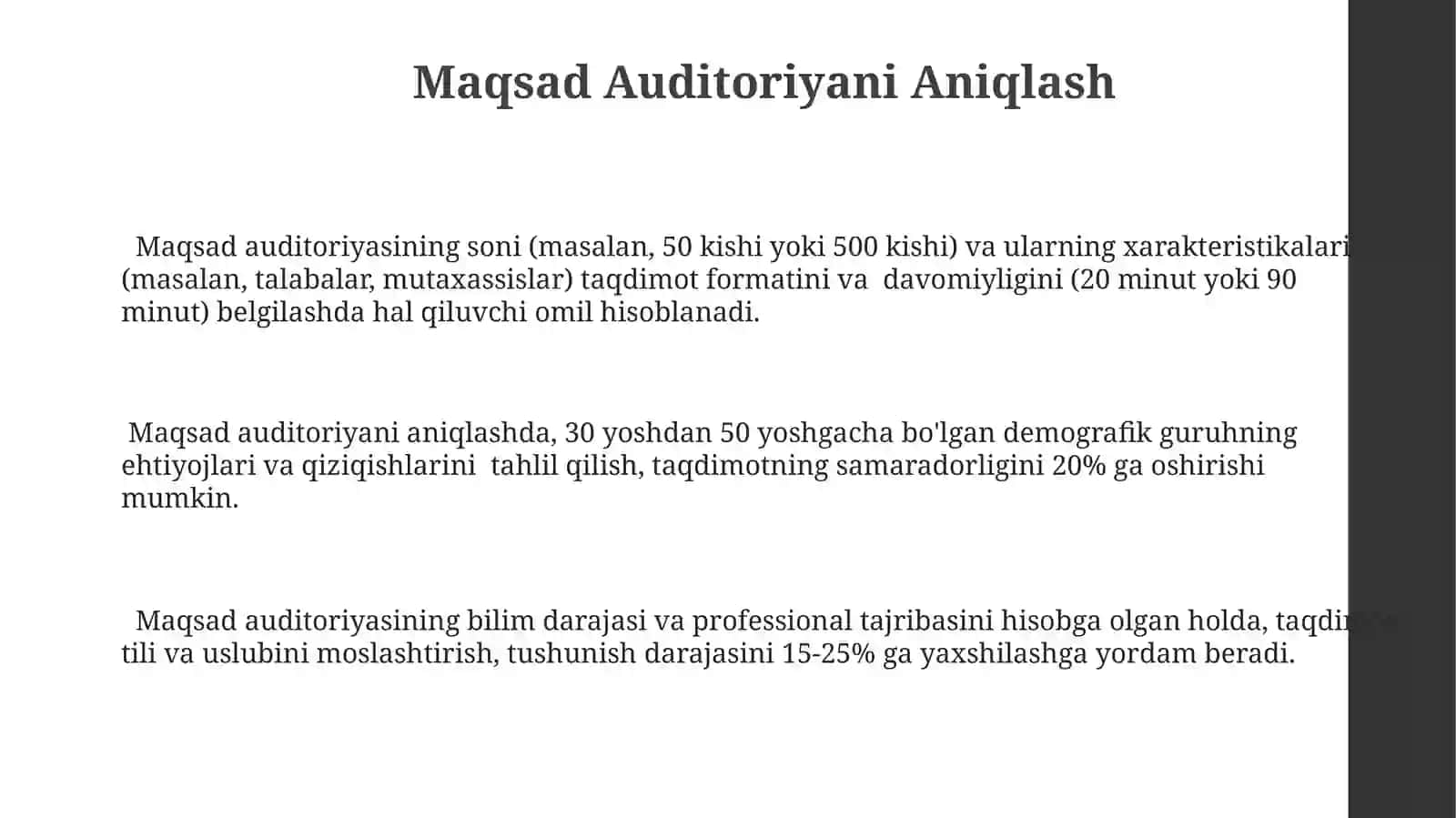 Mavzuga Tayyorgarlik Bosqichlari 3