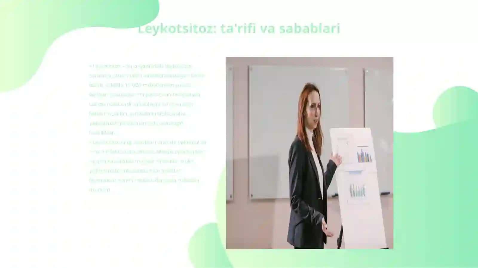 Leykotsitoz va leykopeniya. Patalogik leykoysitlar formula 3