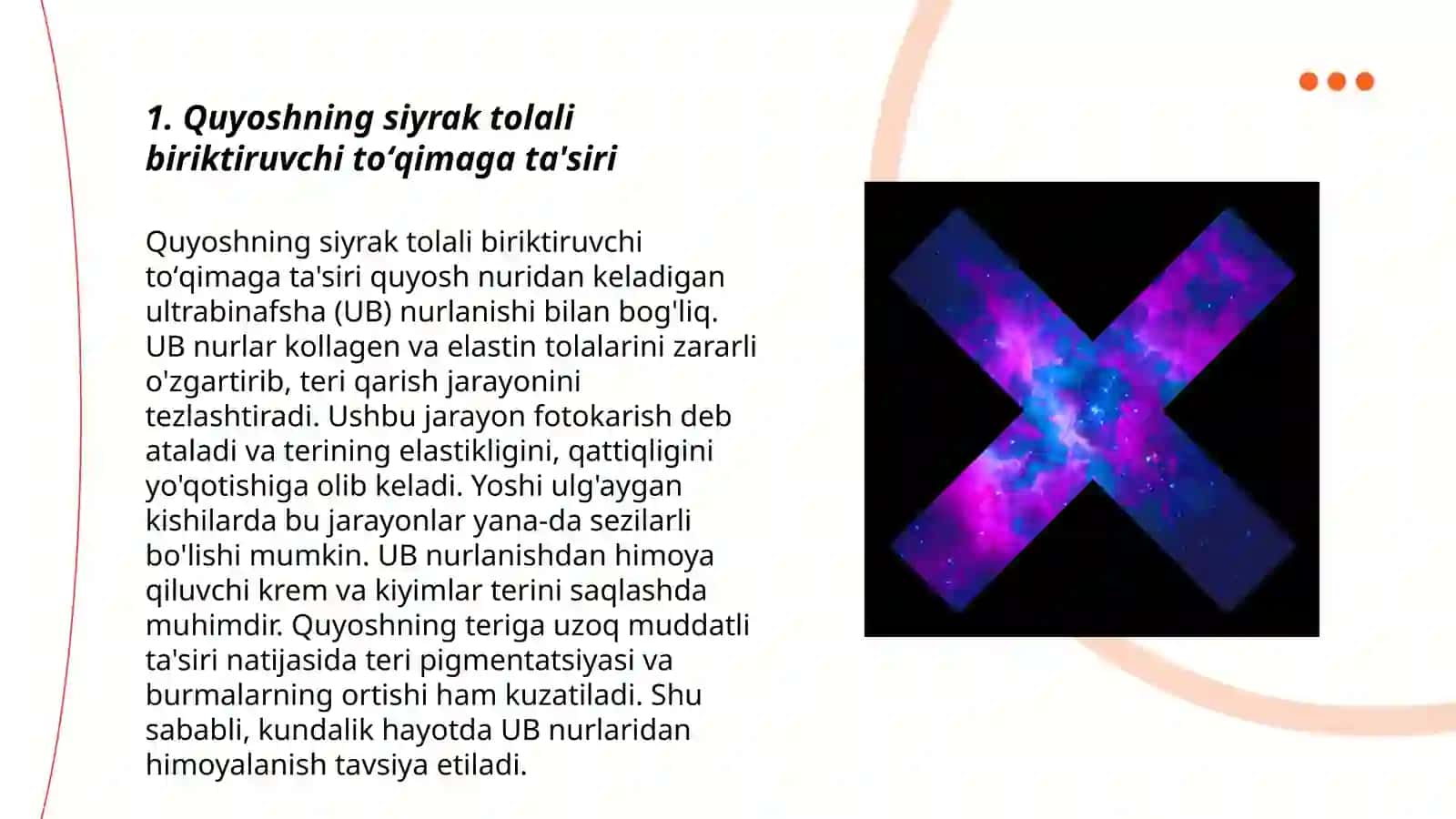Qon va siyrak tolali biriktiruvchi toʻqimaning oʻzaro munosabati 3