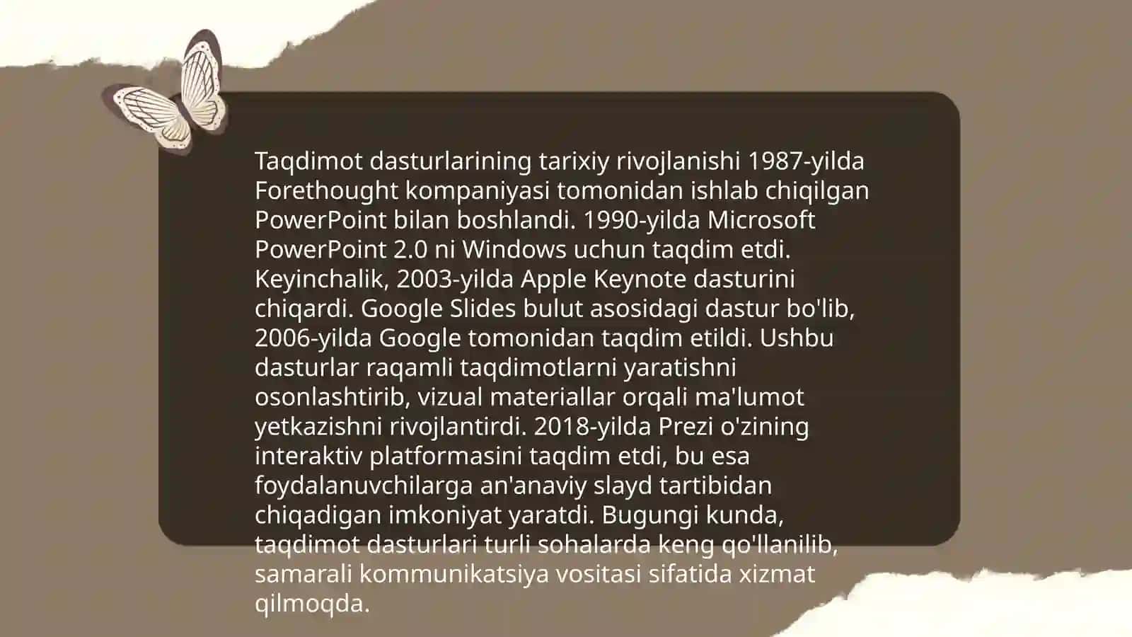 Taqdimot dasturlari(Powerpoint,prezi, Focuky va boshqa dasturlar) 3