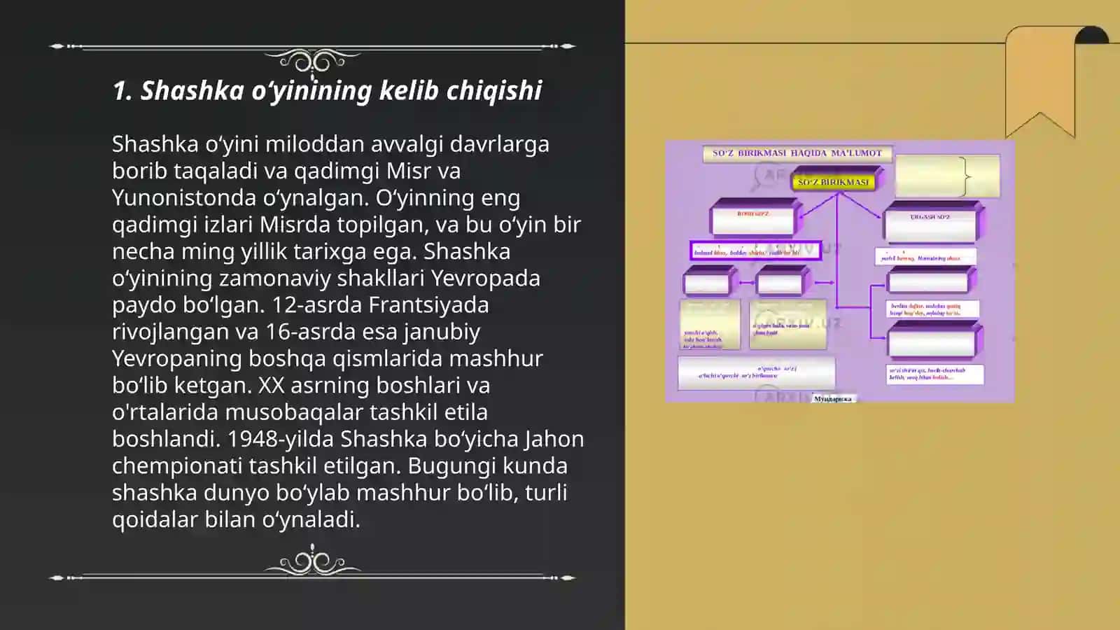 shashka oʻyini kelib chiqishi tarixi va oʻyin qoidalari 3