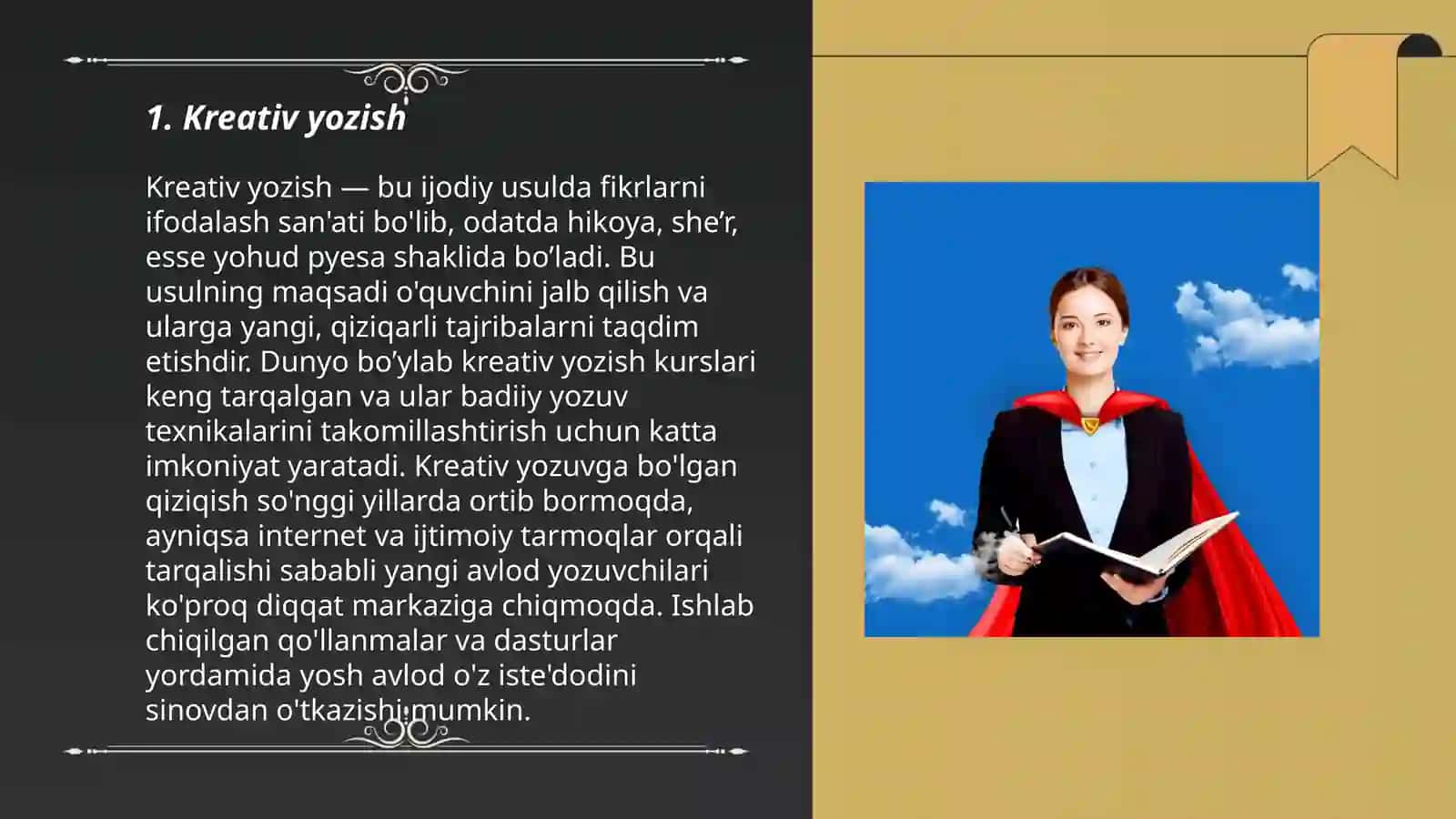 Kreativ yozish 3