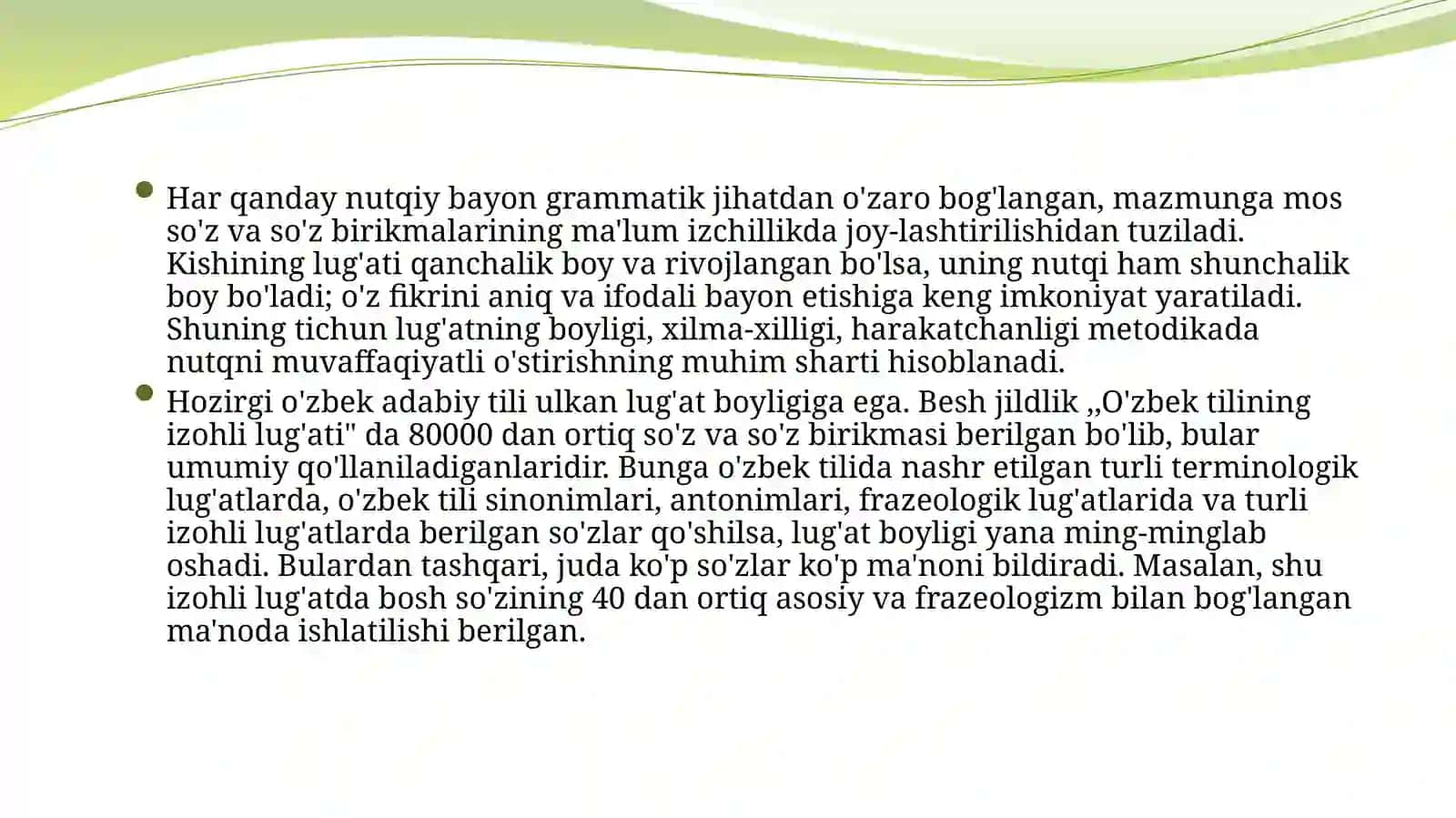Savodo'rgatish darslarida lug'at ustida ishlash 3