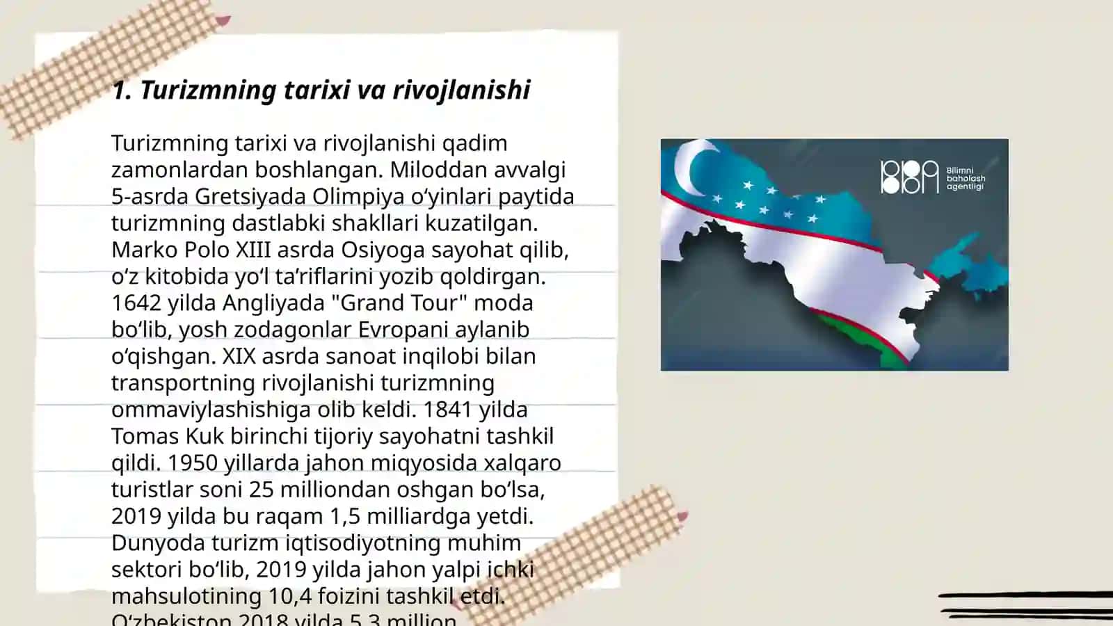 Turizm mazmuni va mohiyati 3