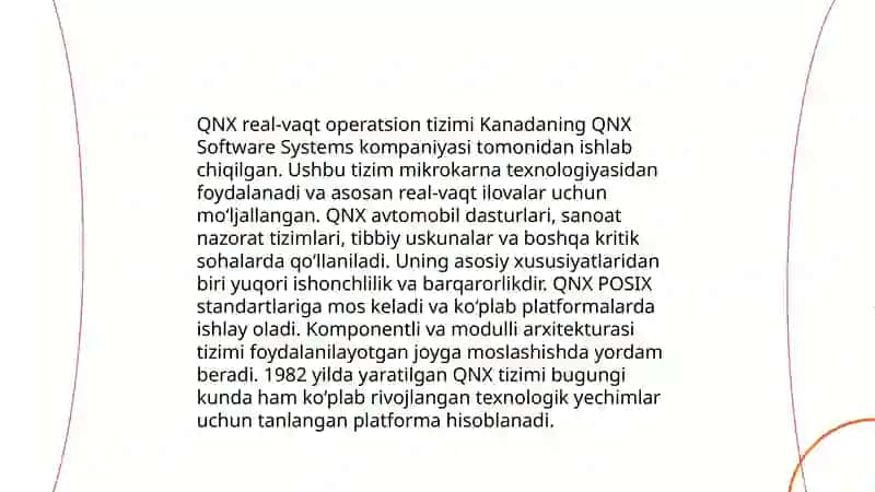 QNX da signallarni qayta ishlash 3