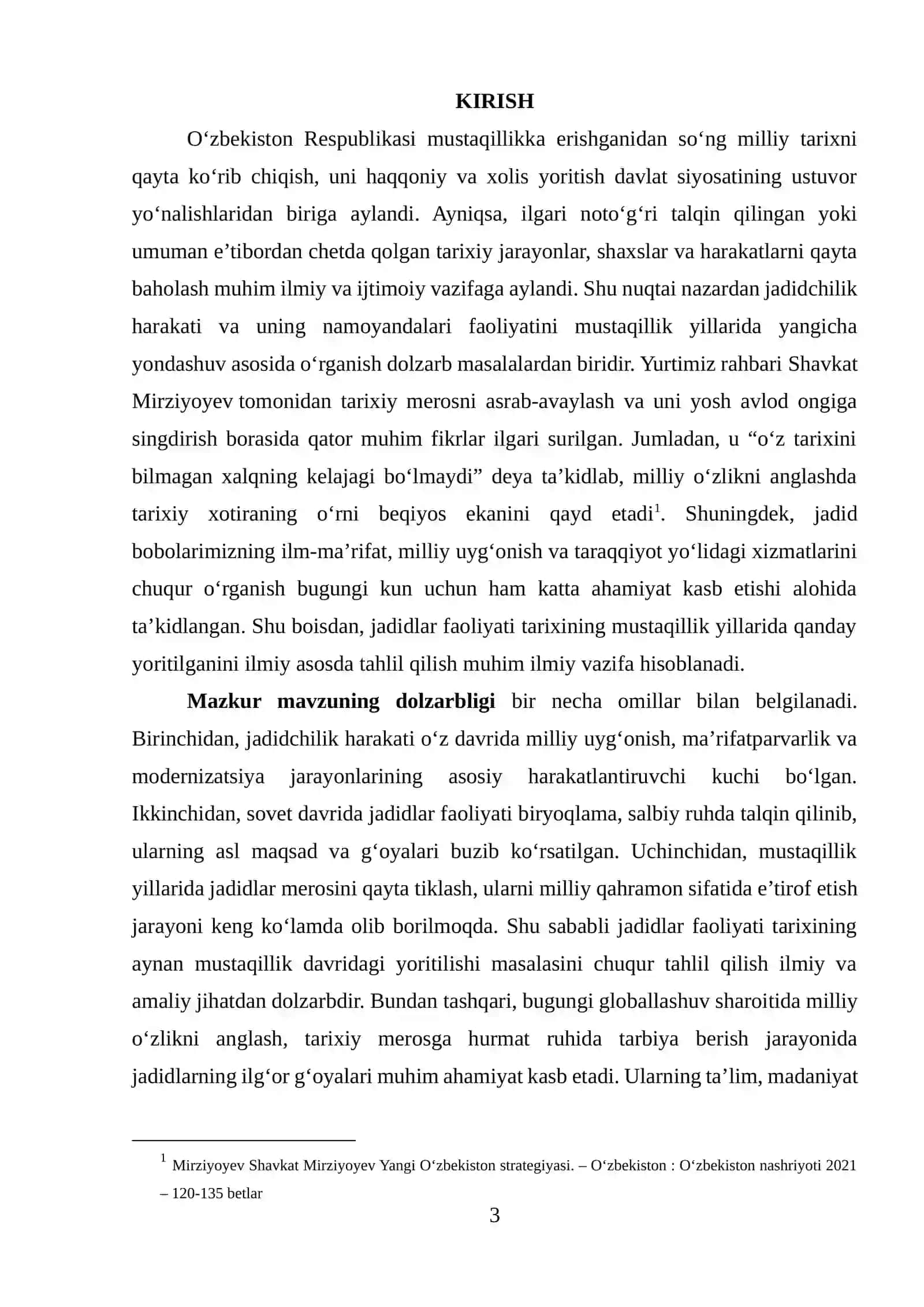 Jadidlar faoliyati tarixining mustaqillik yillarida yoritilishi 3