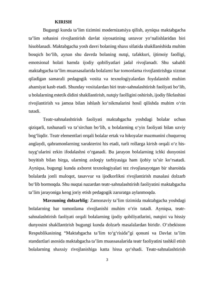Teatr-sahnalashtirish faoliyatining shakillari. Teatrning maktabgacha yoshdagi bolalar hayotidagi ahamiyati.docx 3