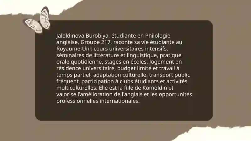 La vie étudiante dans le pays où la langue étudiée est étudiée 3
