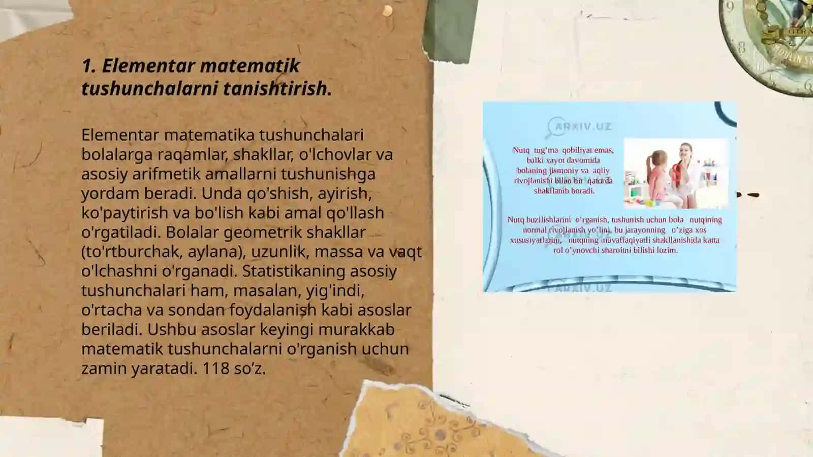 MAKTABGACHA TA’LMDA ELEMENTAR MATEMATIK TASAVVURLARINI SHAKLLANTIRISH USULLARI 3