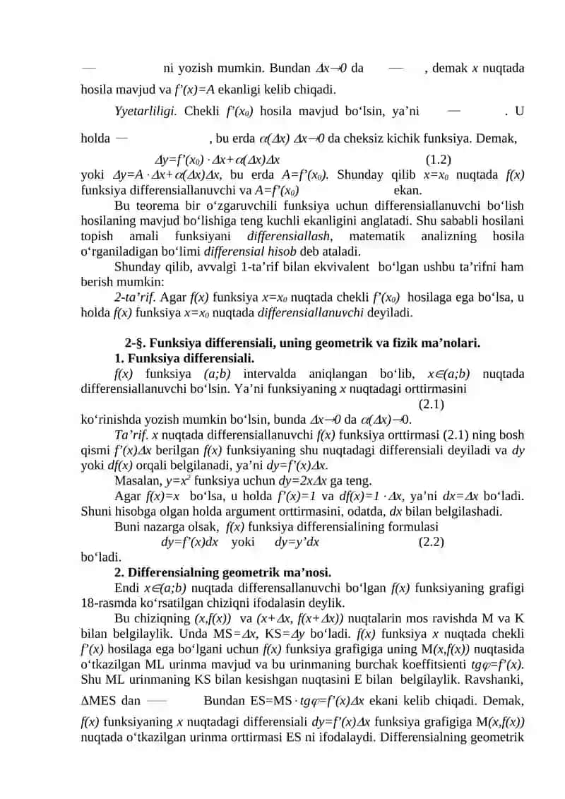 Differentsial 3
