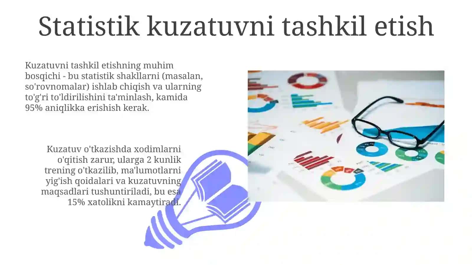 Statistik kuzatuv metodologiyasi 3