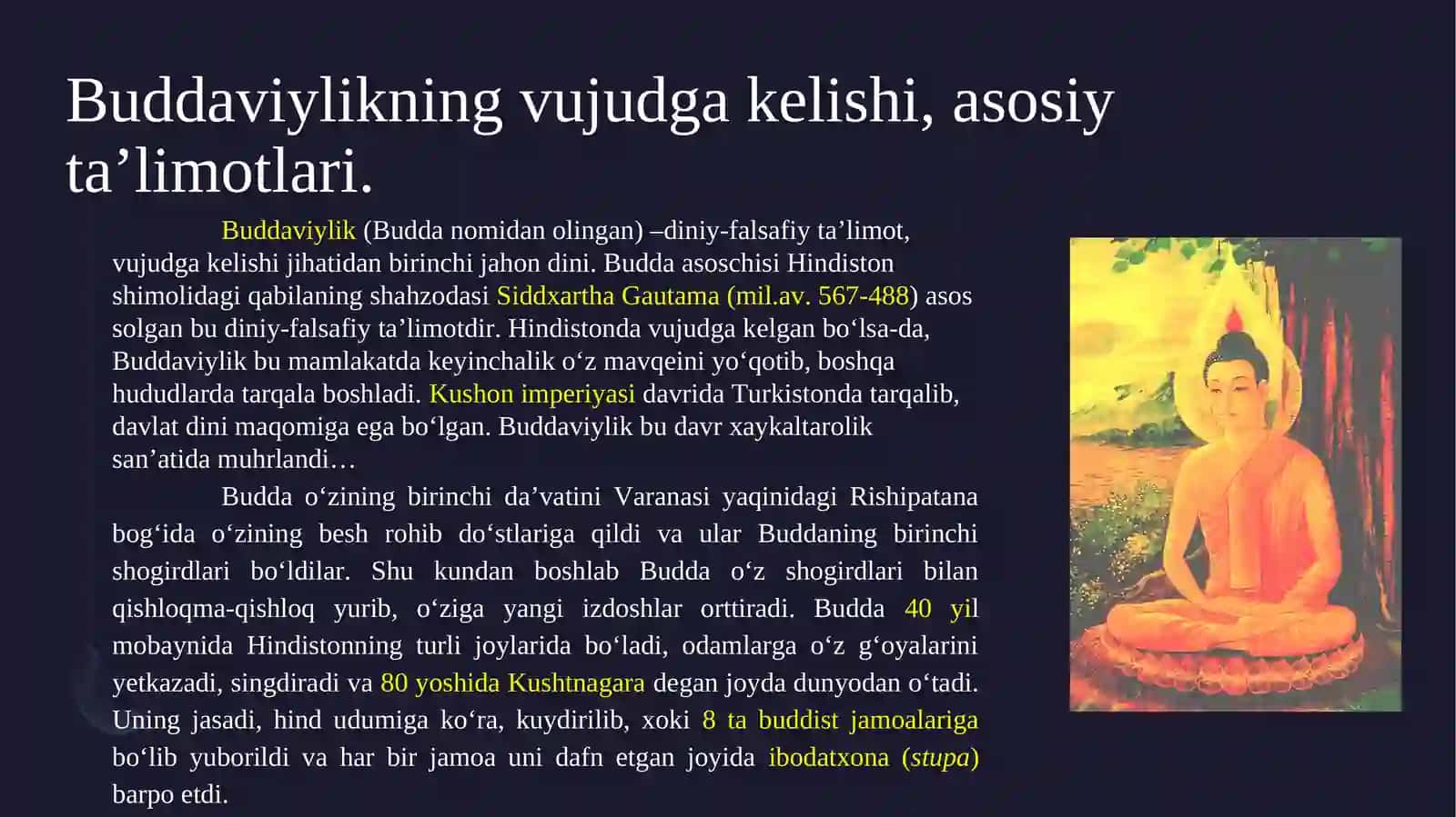 BuddaviylikDini tarixi va asosiy g`oyalari 3