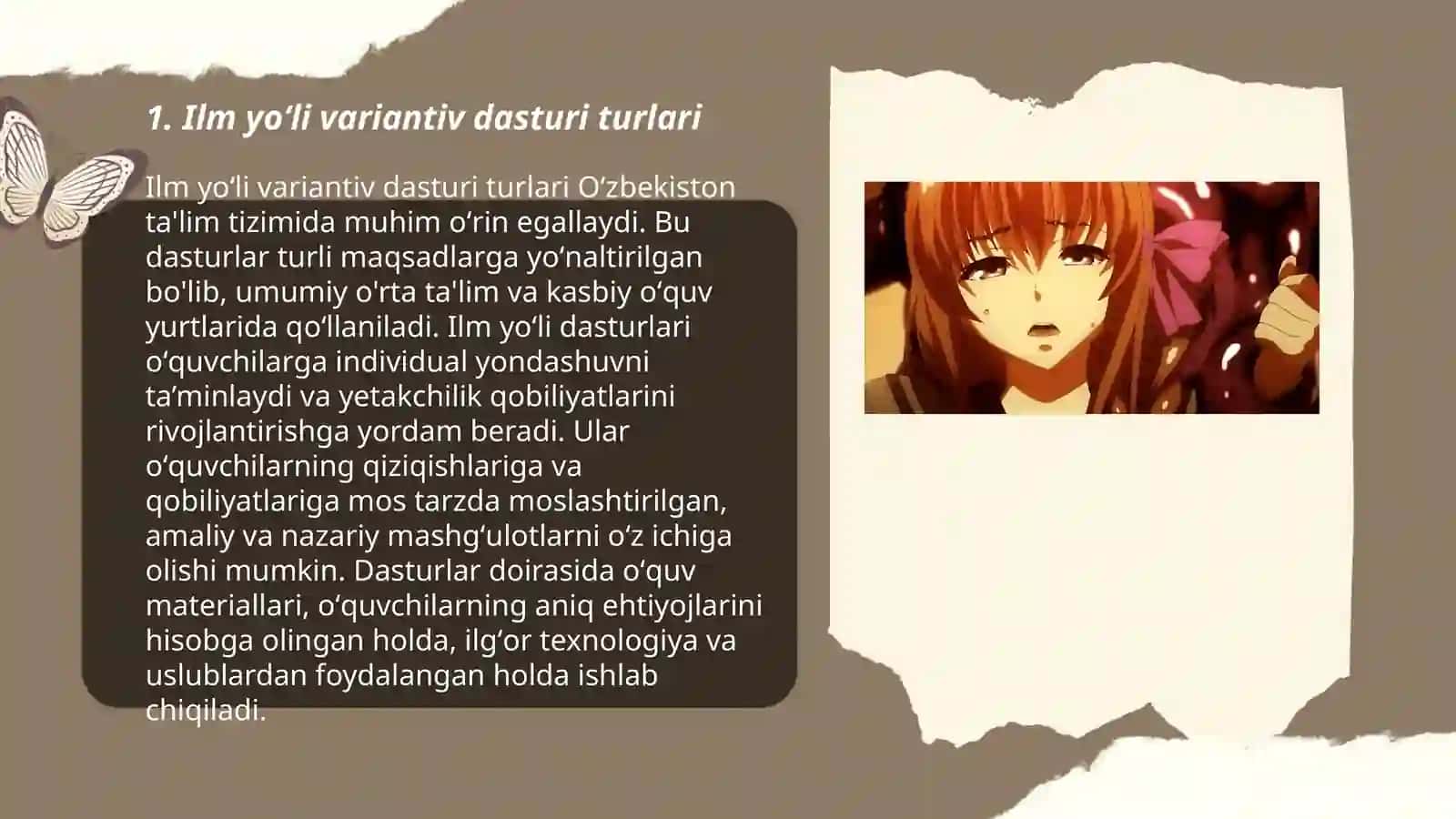 Ilm yoʻli variantiv dasturini qoʻllanilishi 3