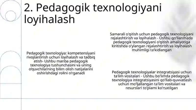 Pedagogik Kompitentlikni Shakllantirishda Pedagogik Texnologiyani Loyihalashtirish Va Rejalashtirish Yo'Llari, Ta'Lim Vositalari 3