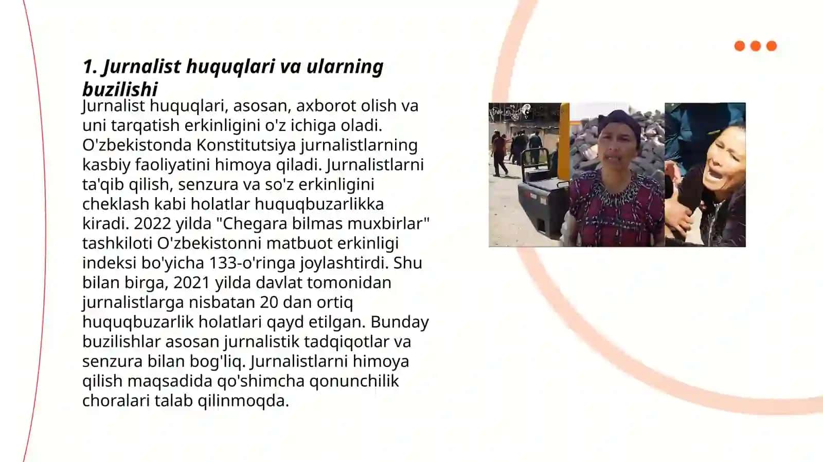 Jurnalustik huquqi buzulgan jurnalistlar 3