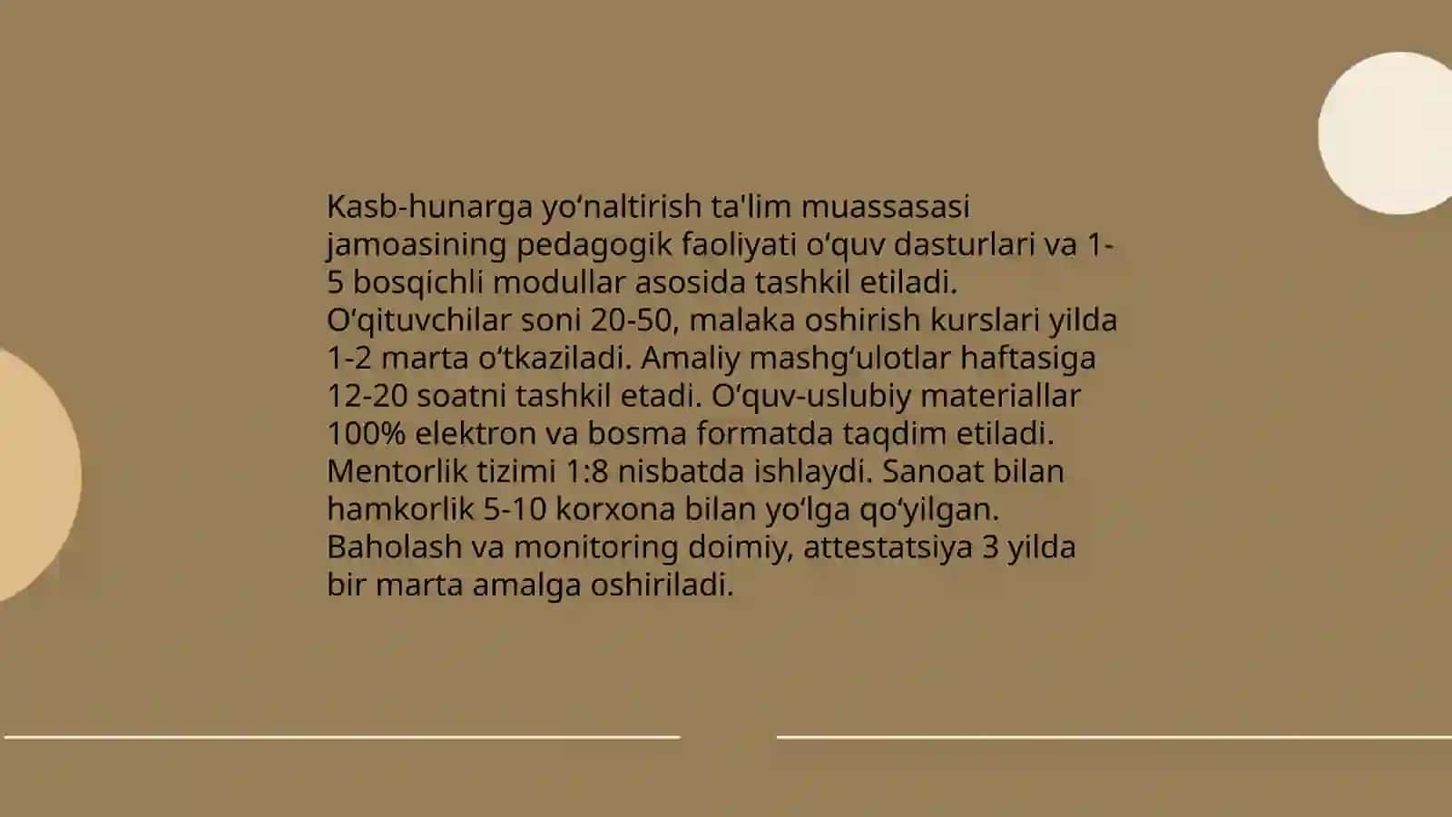 Kasb-hunarga yoʻnaltirish ta'lim muassasasi jamosining faoliyati 3