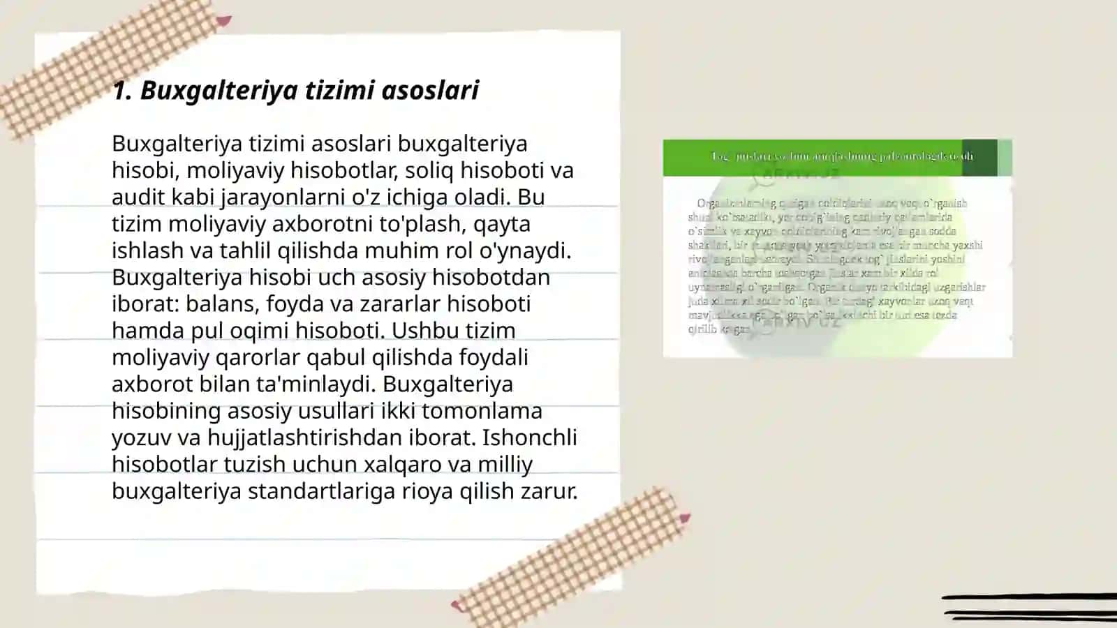 Buxgalteriya hujjatlari haqida tushuncha 3