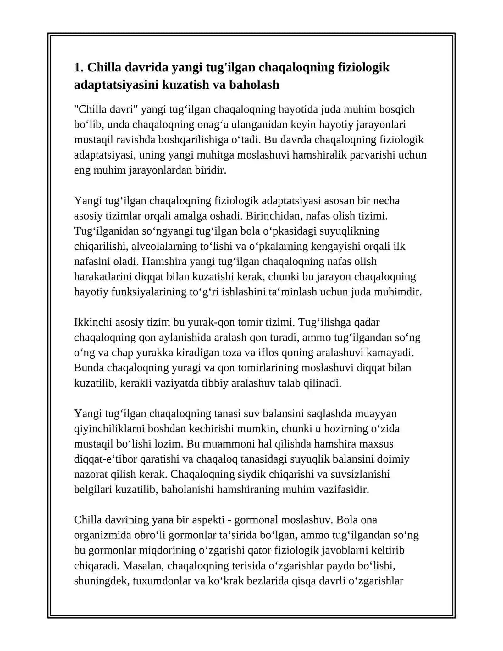 CHILLA DAVRI FIZIALOGIYASI VA PATALOGIYASIDA HAMSHIRALIK PARVARISHI 3