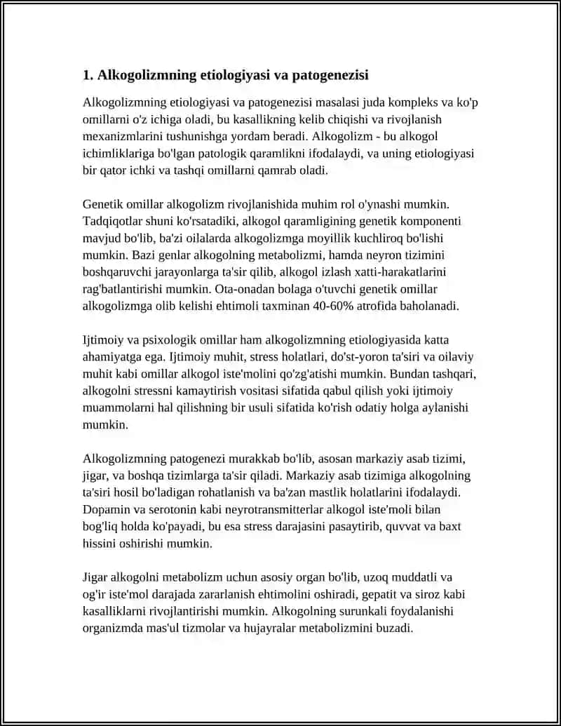 ALKAGOLIZM ALKAGOL PSIXOZ NARKOMANIYA TOKSIKOMANIYA DORI DARMON PSIXOZLARI 3