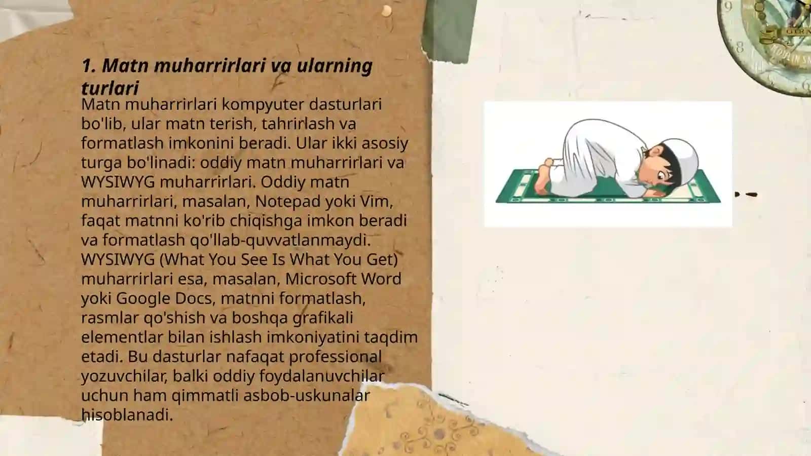 Wordda matnlar bilan ishlash 3