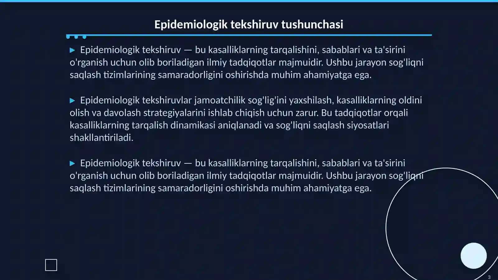 Epidemiologik tekshiruv turlari va usullari 3