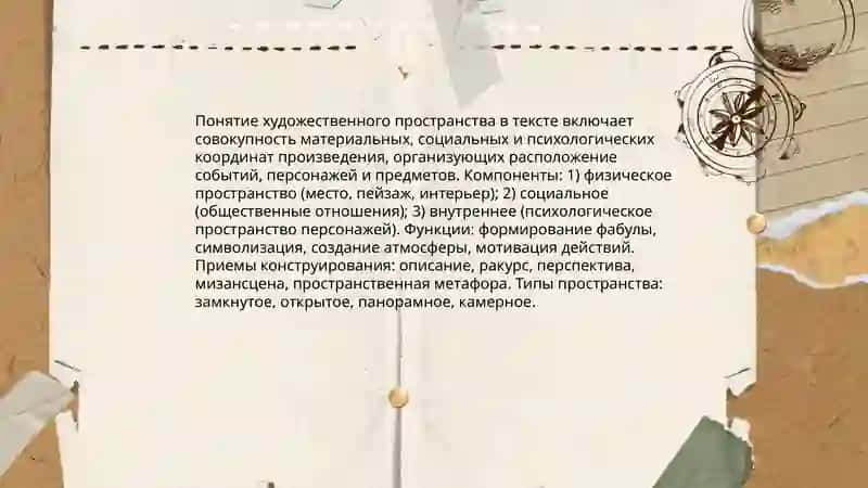 Художественное пространство и время 3