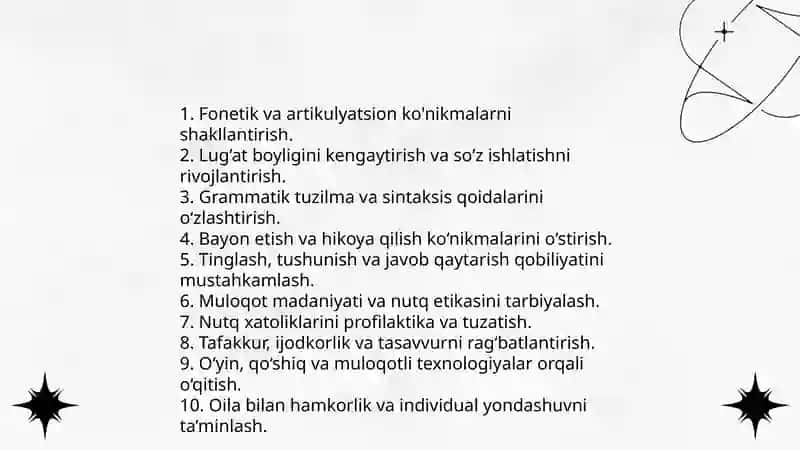 Maktabgacha katta yoshdagi bolalar nutqini o‘stirishnig vazifalari, metodlari va vositalari 3