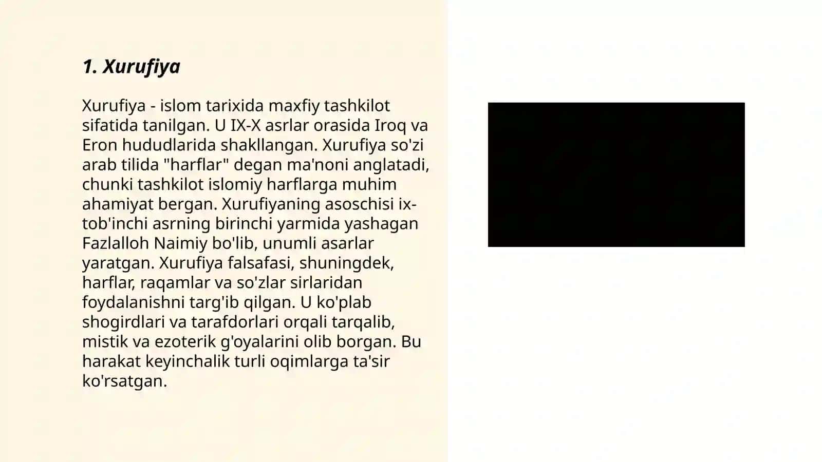 Xurufiya 3