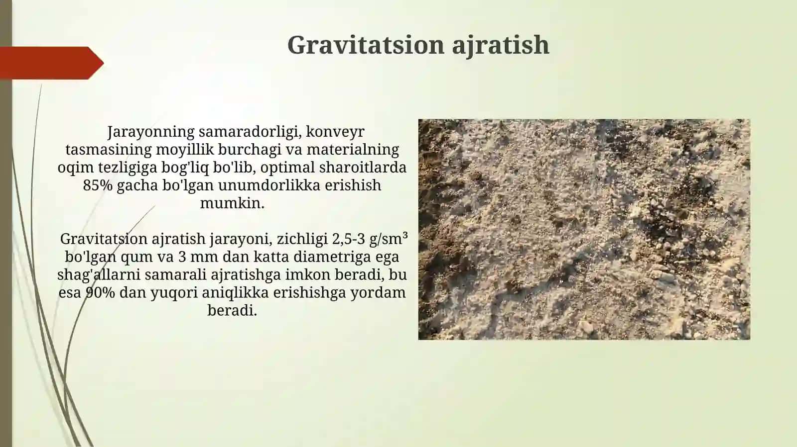 Gravitatsion ajratish 3