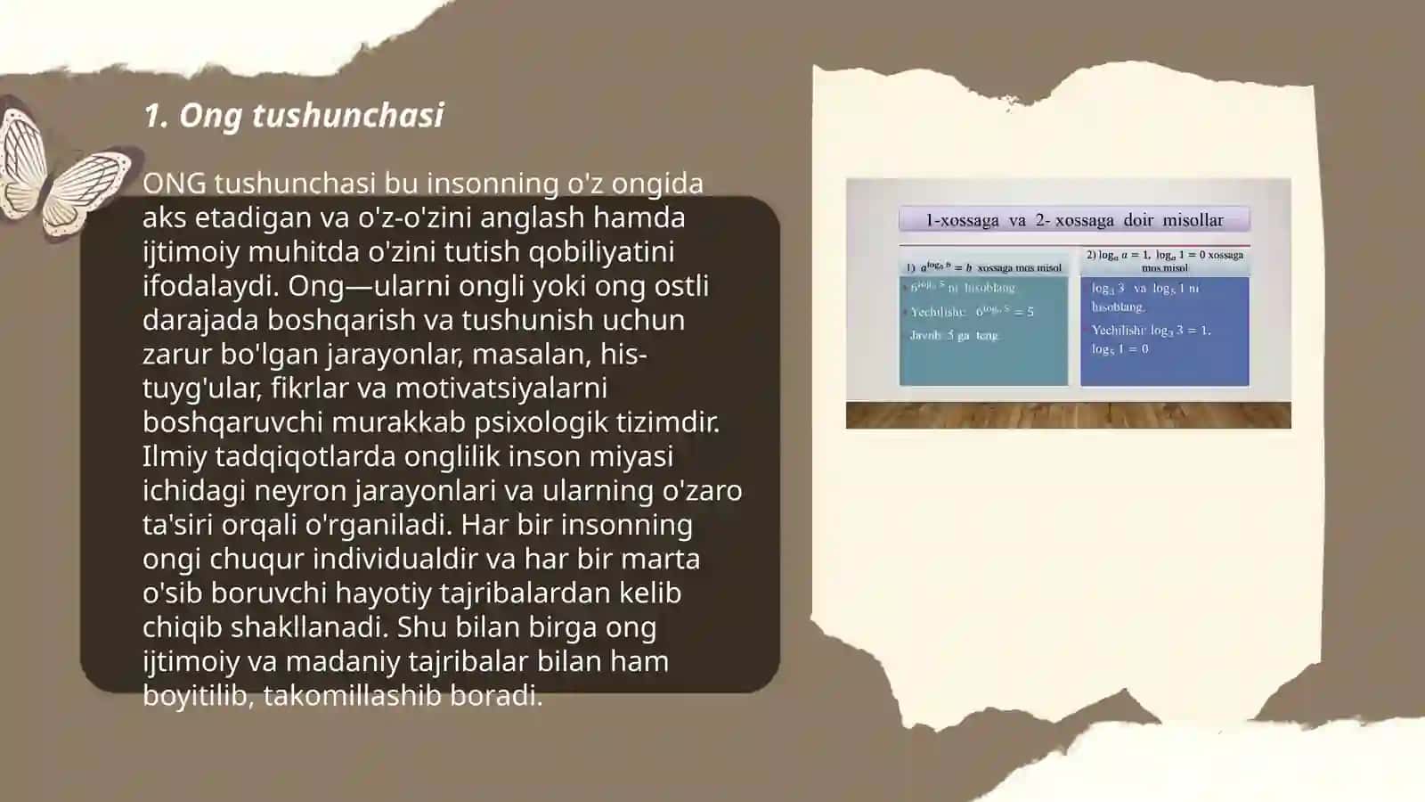 Ong haqida tushuncha va uning xossalari 3