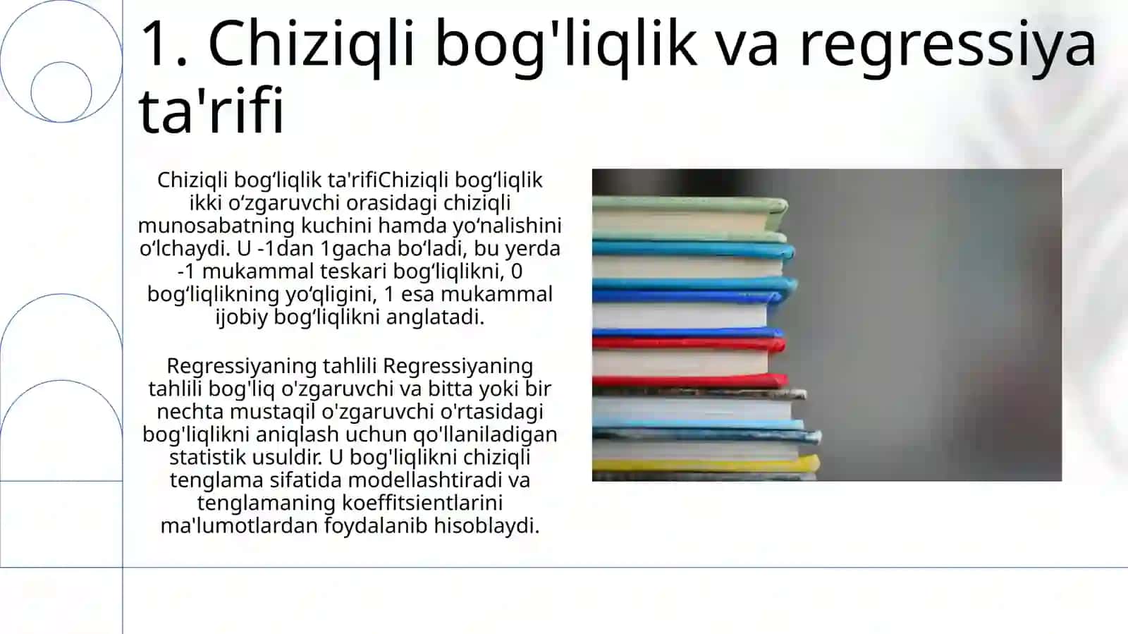 Chiziqli Korrelyatsion-Regression Tahlilni Amalga Oshirishning Bosqichlari 3