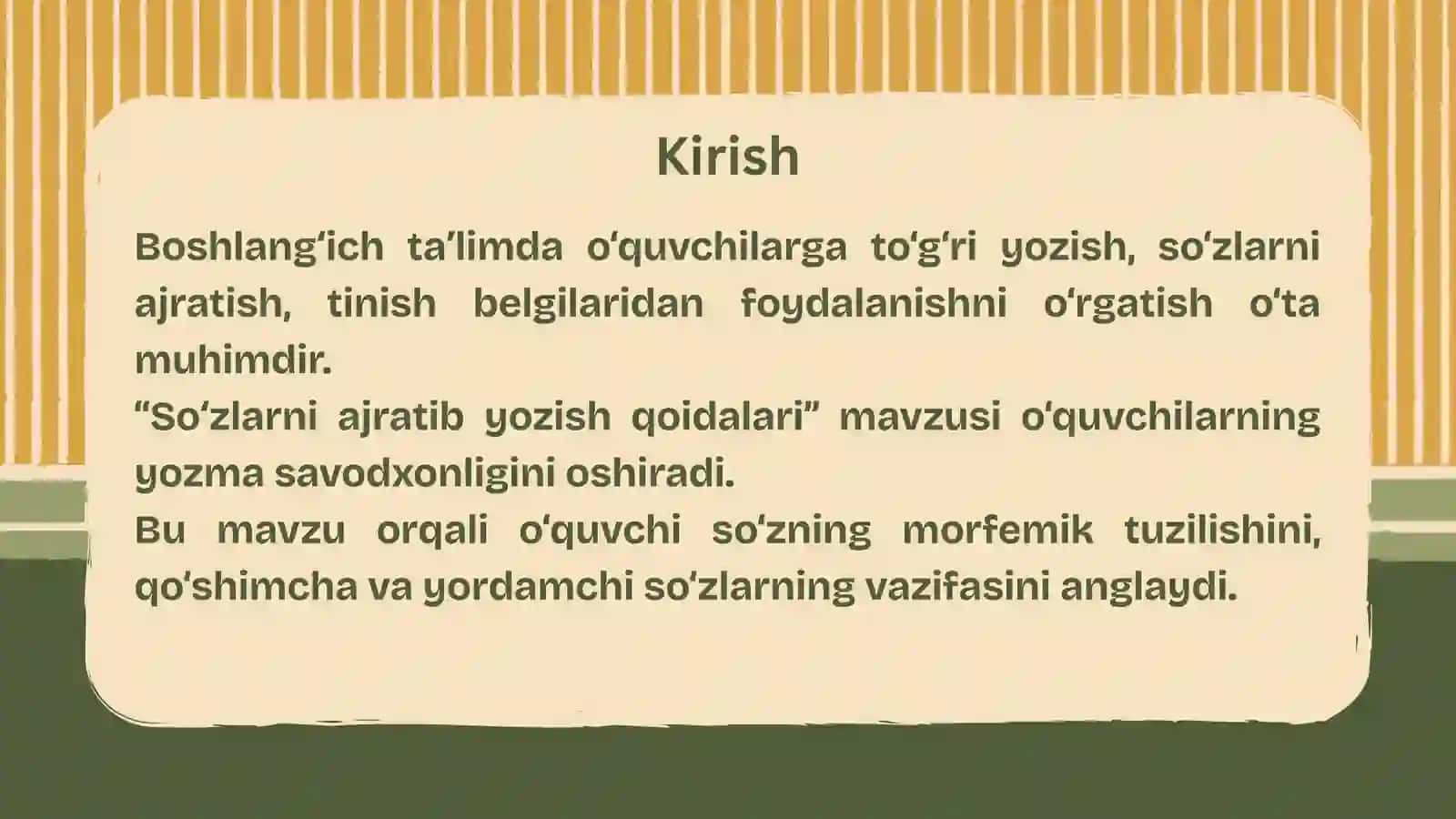 Soʻzlarni ajratib yozish qoidalari 3