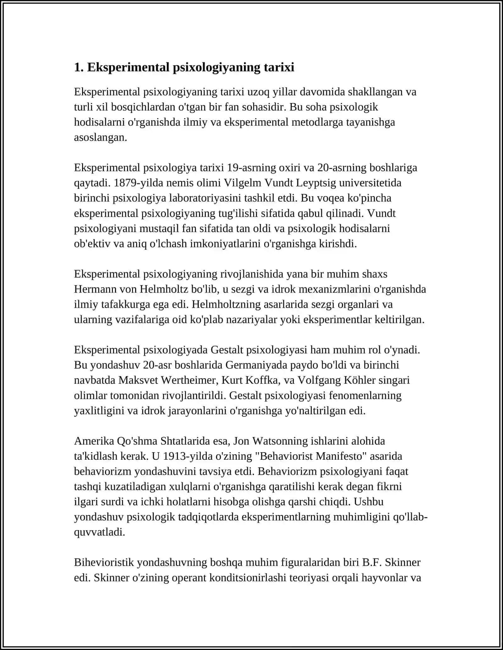 UMUMIY PSIXOLGIYADA EKSPERIMENTAL METODNING RIVOJLANISHI 3