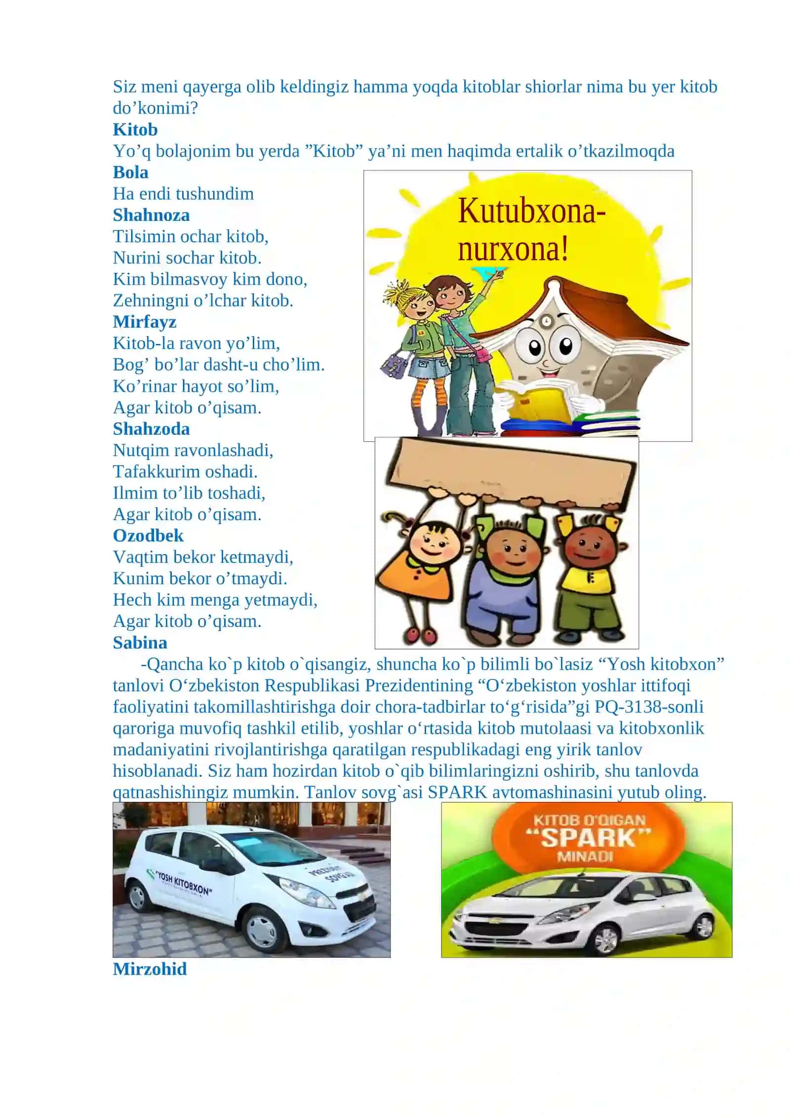 Kitob qalbni yoritar bayram ertalik 3