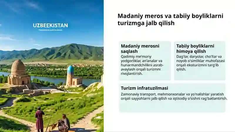 O'zbekiston turizmi: kelajak istiqbollari 3