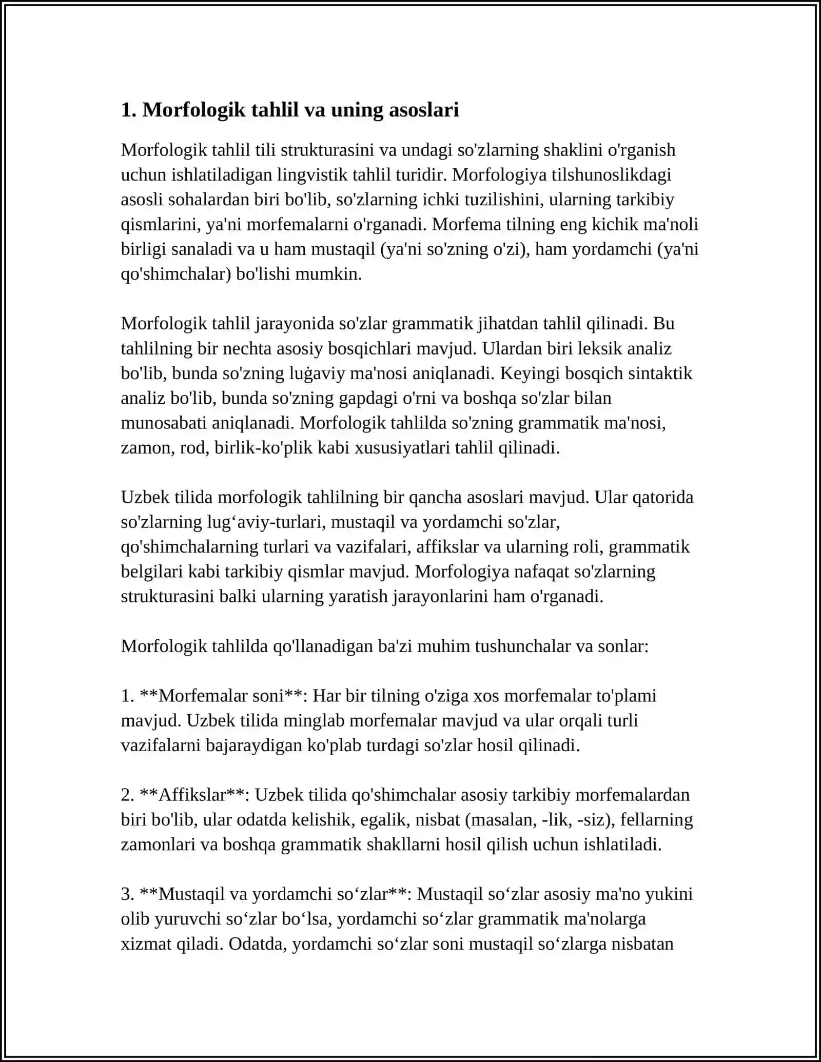 "DIE GRAMMATIK DES MORPHOLOGISCHEN WORTAUFBAUS" 3