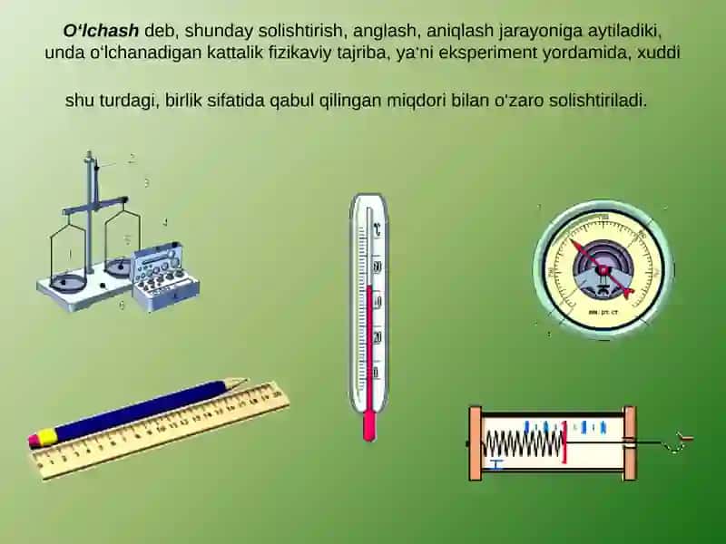 O‘lchash usullari 3